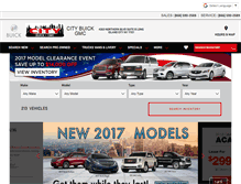 Tablet Screenshot of citybuickgmc.com